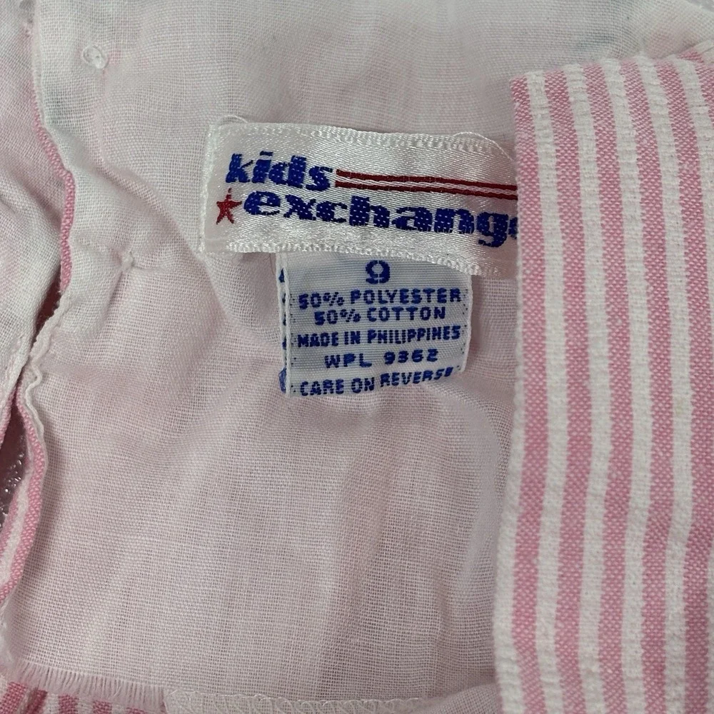 Kids Exchange One Piece Embroidered Romper Size 9 Mths Vintage‎ SearSucker Bears